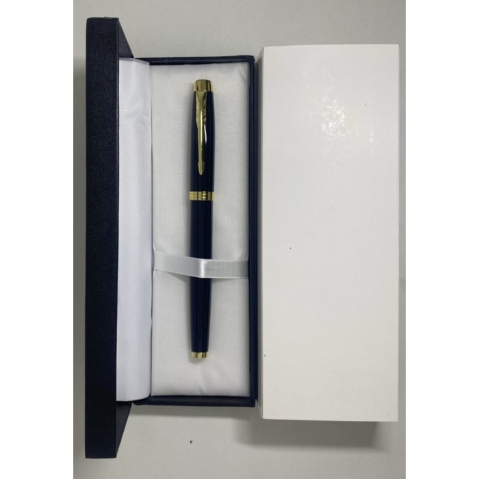

[PROMOSI] Pulpen Mewah Model Parker IM KW Roller Ball + Gratis Grafir Laser Nama - Black Gold