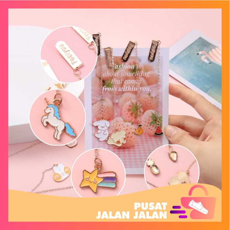 

Pusat Jalan-Jalan - 6278 Pembatas Buku Motif Karakter / Paper Clip Liontin Bahan Metal / Penjepit Buku Cartoon Lucu / Pembatas Buku Gaya Korea