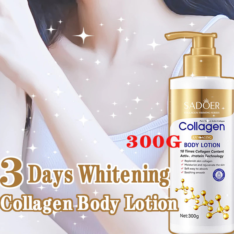 50% Discounted DEVNEN hand body pemutih cepat 【COD】Whitening Collagen Lotion Hand Body Lotion Pemuti