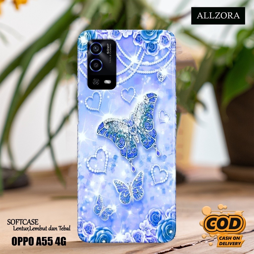 Case Oppo A55 4G Terbaru - Fashion Case KUPU - Casing Hp Oppo A55 4G Terbaru - Softcase Hp Oppo A55 