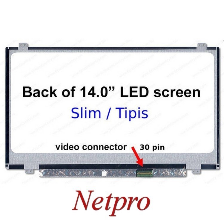 LED LCD Laptop Lenovo Ideapad 110-14ISK 110 14ISK Series 14.0 SLIM 30PIN -NP