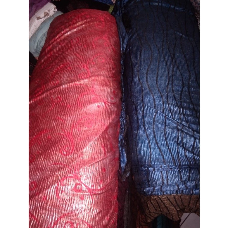 KAIN BLUDRU VELVET STRETCH 0.50 meter harga per setengah meter