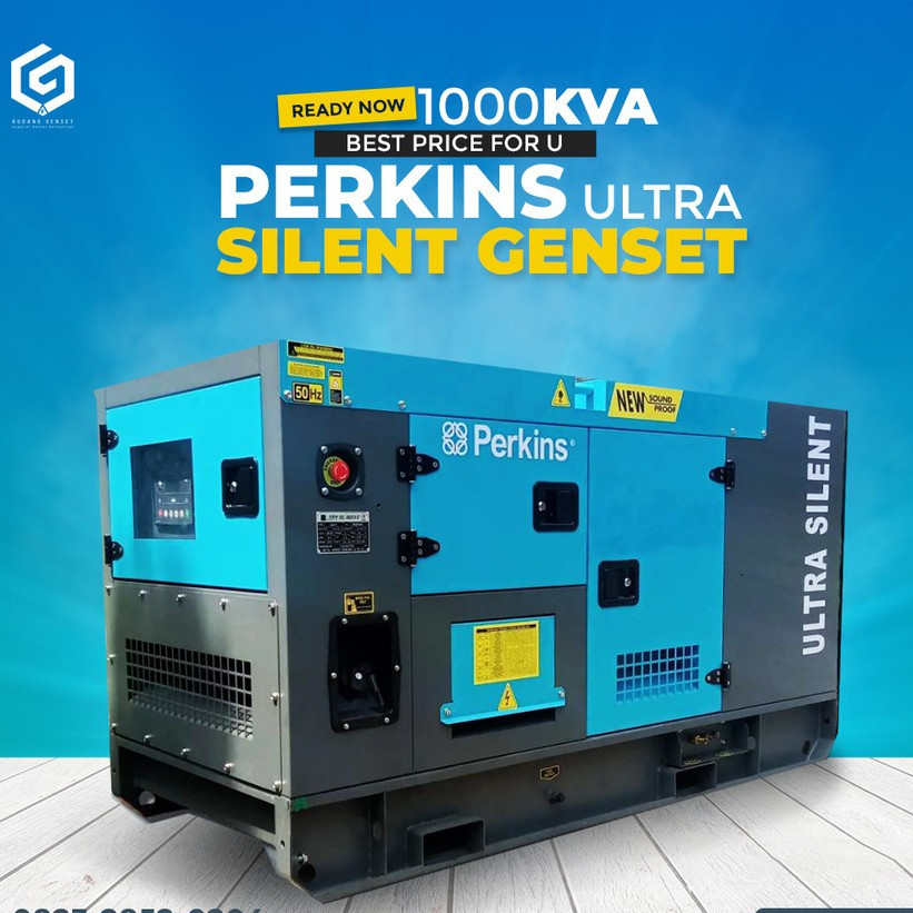 Genset Silent | 1000 KVA | Genset Diesel Perkins Ultra Silent