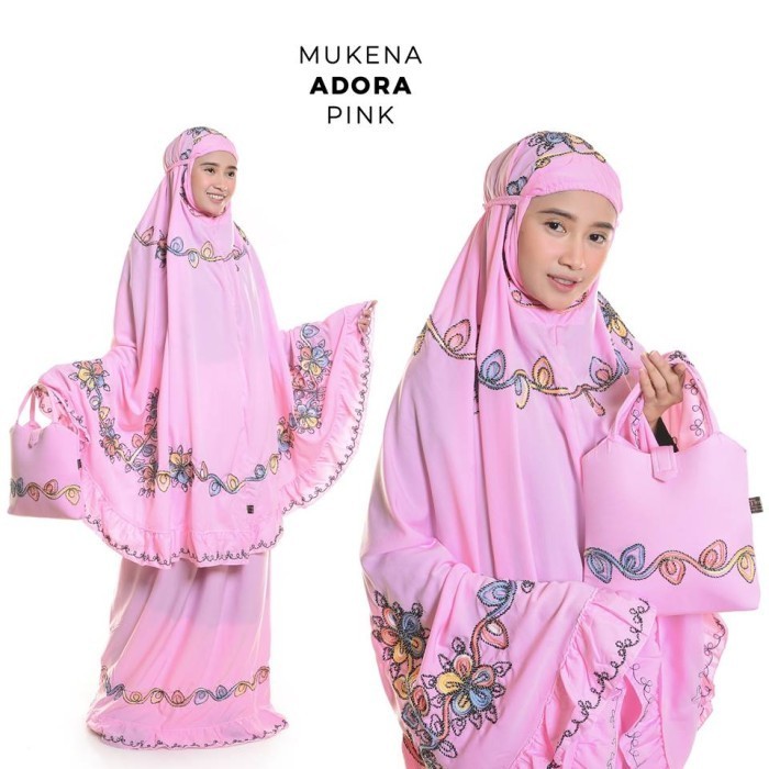 MUKENA DEWASA ADORA - pink