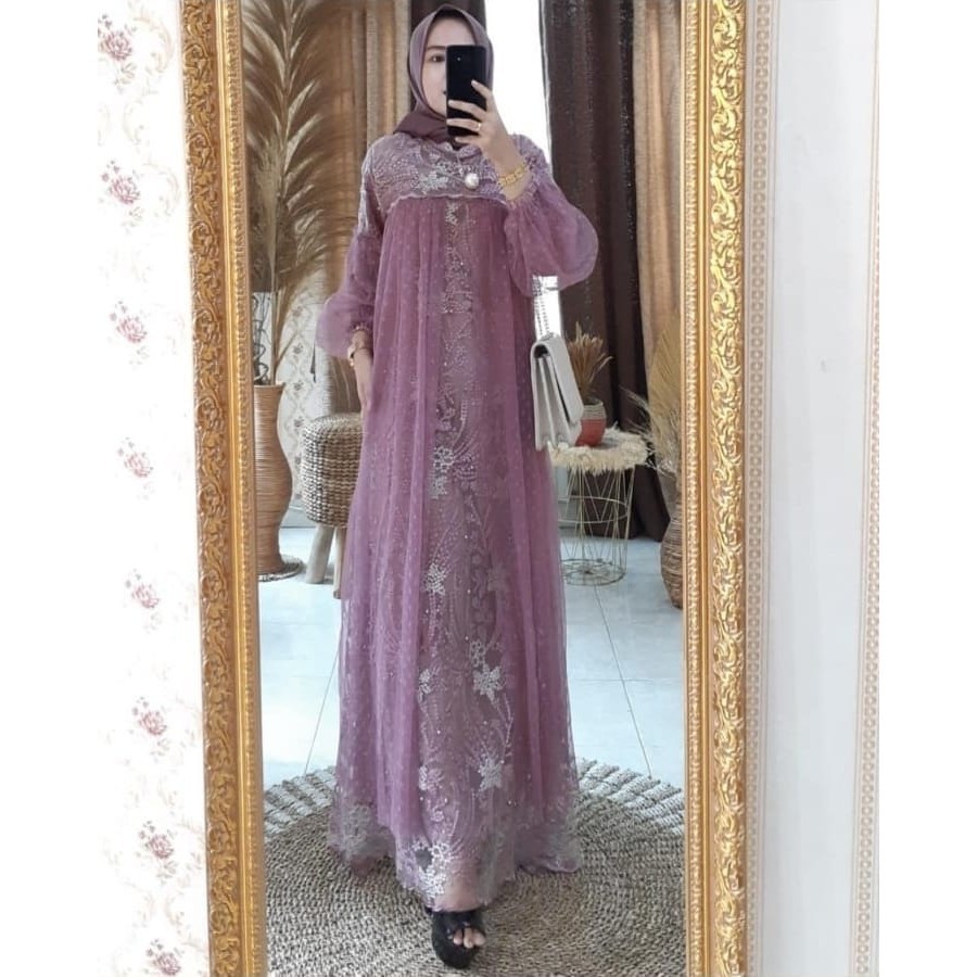 100% Original PA- [ COD ] NEW COLLECTION DISTY DRESS TILLEDOT COMBINASI PAYET QUALITY ORIGINALBRAND 