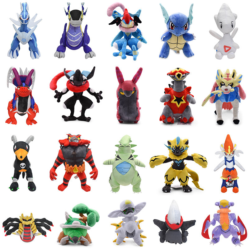 Giratina Dialga Palkia Mythical Pokemon Plush Toys Origin Form Arceus Legends Miraidon Koraidon Pelu