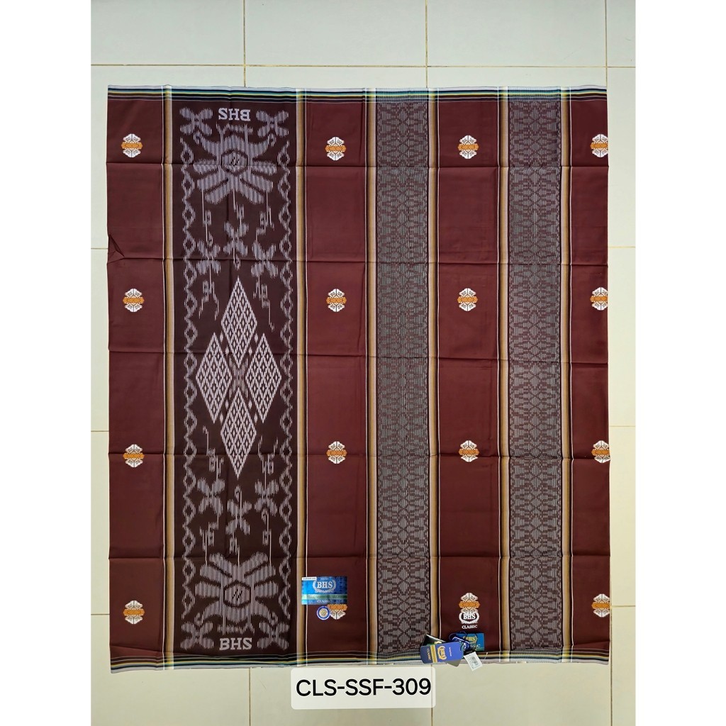 FLASH SALE Sarung BHS Classic Gold motif SSF