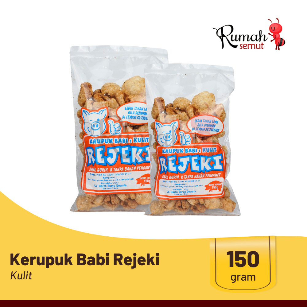 

Kerupuk Kulit Babi Rejeki 150gr