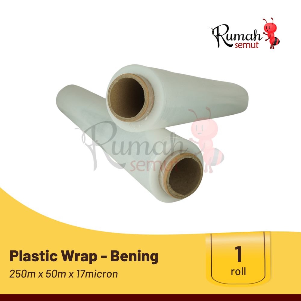 

DENPASAR - Plastic Wrap Bening 250m x 50m x 17micron