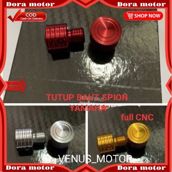 Tutup Baut spion atau baut spion baut monel spion variasi tutup baut spion bahan cnc