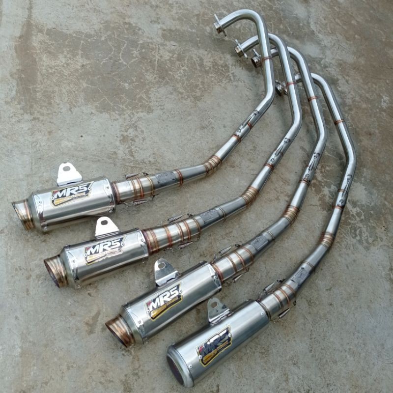 Knalpot Racing MX King Road Race Vixion Satria Fu CB150R Sonic 150R Supra GTR150 CBR Facelift MRS Ra