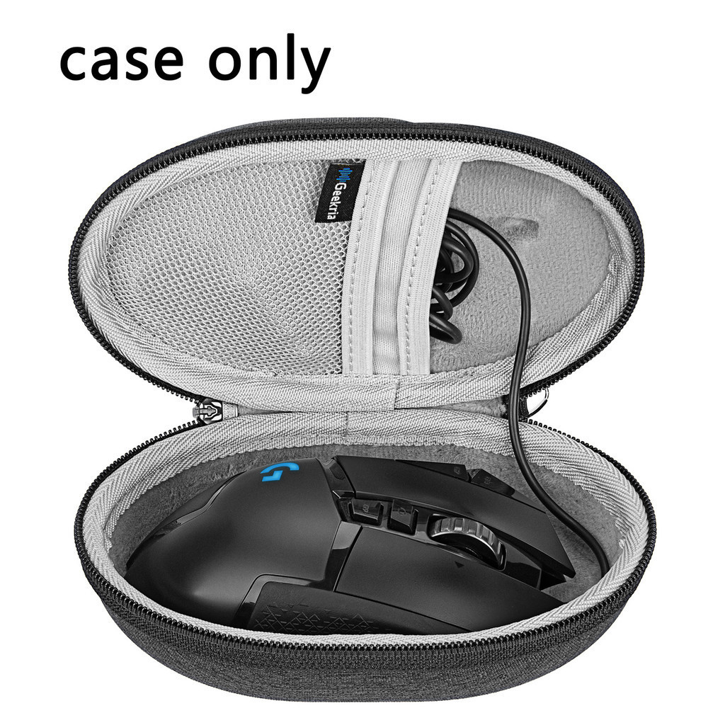 Geekria Hard Mouse Case Compatible with Logitech G502 HERO/G502 SE/G903 Lightspeed Mouse, Storage Ca