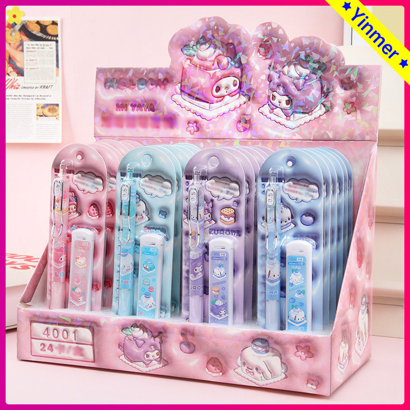 

COD✨Set Pensil Penggerak Pensil Tulis Lucu Hati Anak Perempuan Pensil Penggerak Siswa-Yinmer