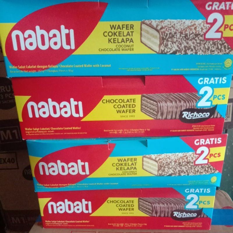 

MURAH - Nabati Coated Kelapa/Cokelat