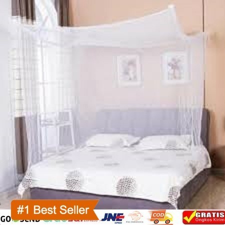 kelambu gantung polos 180x200/kelambu tidur/kelambu bayi/kelambu nyamuk/kelambu gantung/kelambu pint