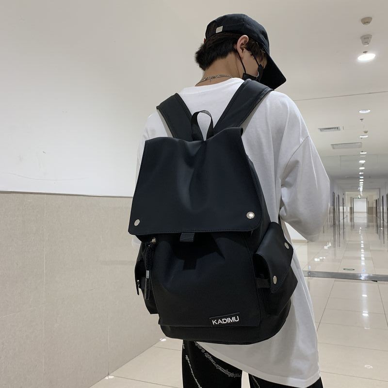 Tas Ransel Kapasitas Besar Tas Ransel Gaya Jepang/Merek Modis/Tas Travel Santai Trendi untuk Pria da