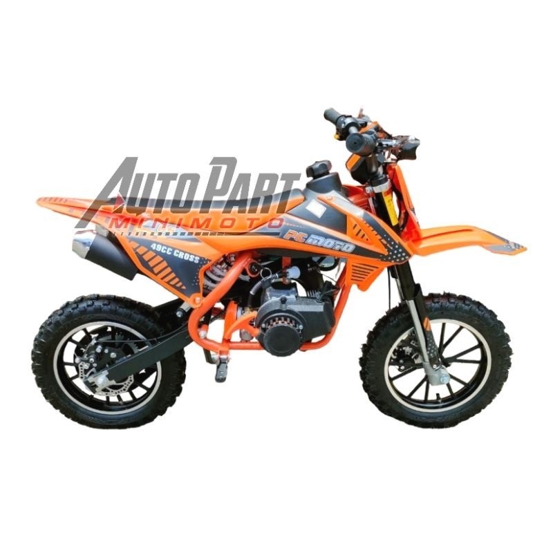 promo big salle Motor Mini Trail Double Starter 50cc Elektrik Strater + Pullstarter 2Tak