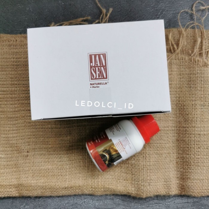 

JANSEN VANILLA EXTRACT EKSTRAK VANILLA JANSEN 100 GRAM