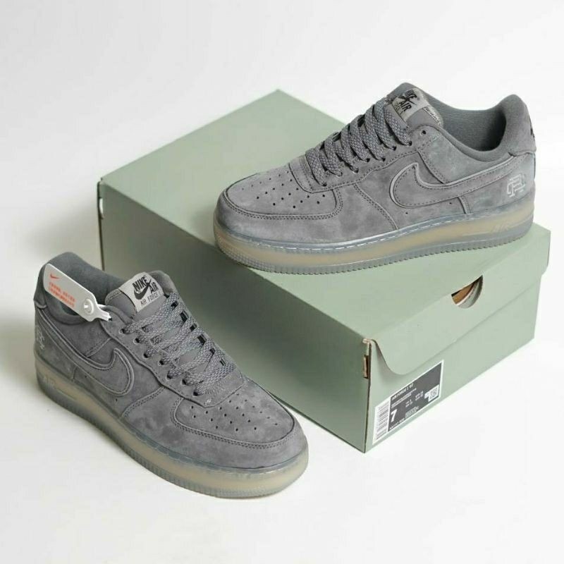 ( REFLECTIVE) Air Force 1 Reigning Champ Grey Premium Original