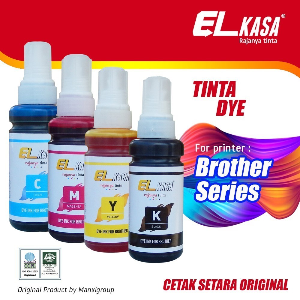 Tinta Printer Brother DCP T310 T510W T710W T810W Elkasa