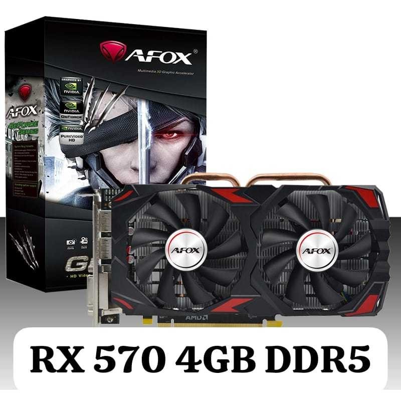 VGA Afox RX 570 4GB DDR5 - VGA AFOX Radeon RX 570 4GB ddr5