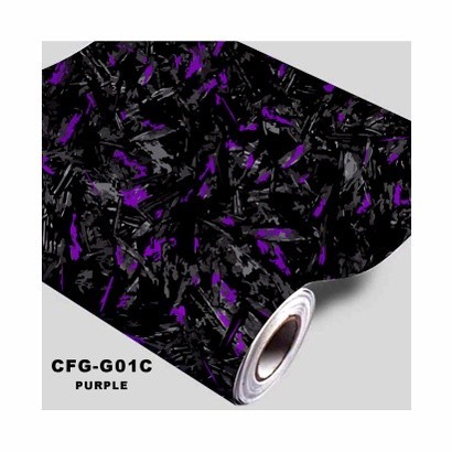 Sticker Bahan Striping Decal Motif Carbon Forged Karbon Forged