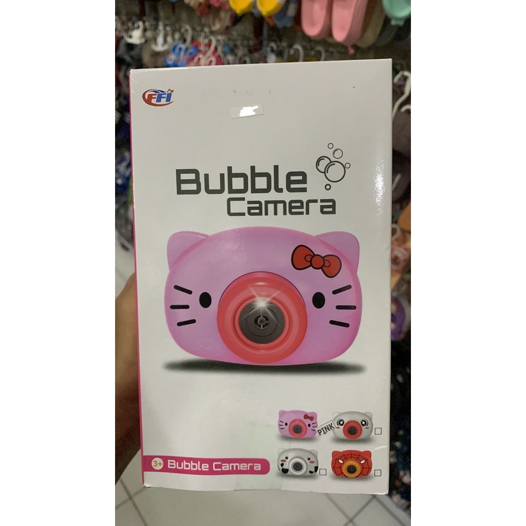 Mainan Anak Bubble Camera Elektrik FU1144 /Mainan Gelembung Sabun Bentuk Kamera Terbaru dan termurah