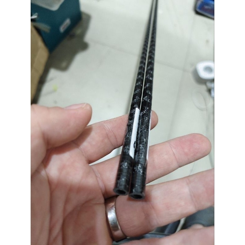 Bahan blank carbon kevlar serat kevlar bahan joran pancing 110cm 120cm blank kuat ujung joran