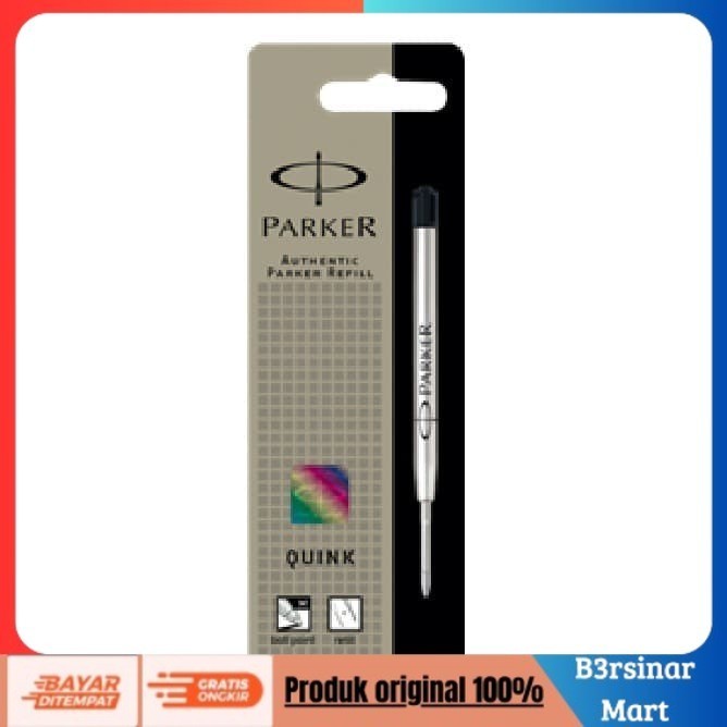 

[[KUALITAS TERBAIK]] Parker Refill Ballpoint Black M COD