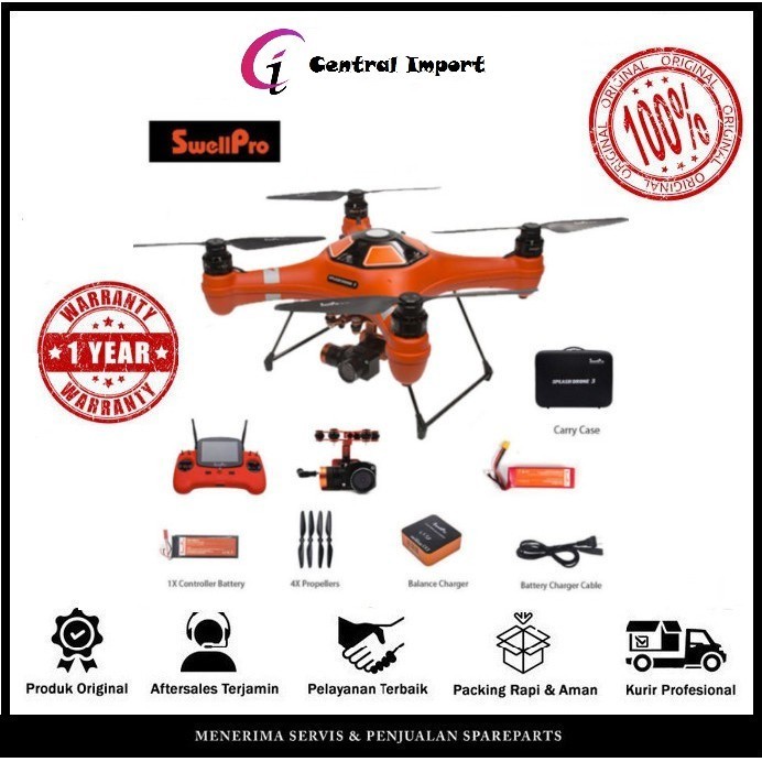 Drone Swellpro - Drone Swellpro Splash Drone 3 Auto