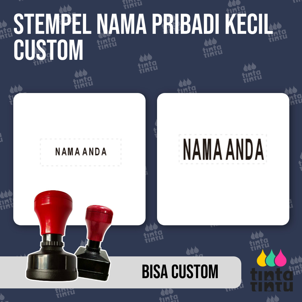 

Stempel Nama Pribadi / Nama Custom