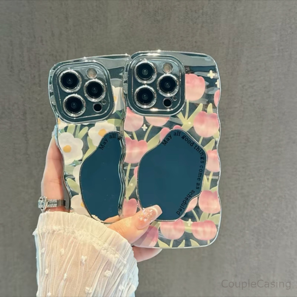 Mirror Case Cermin Casing Hp Vivo Y02 Y11 Y02T Y15S Y15A T1 Y10 IQOO Y02S Y16 Y35 Y53T Y17Y30Y15Y12 