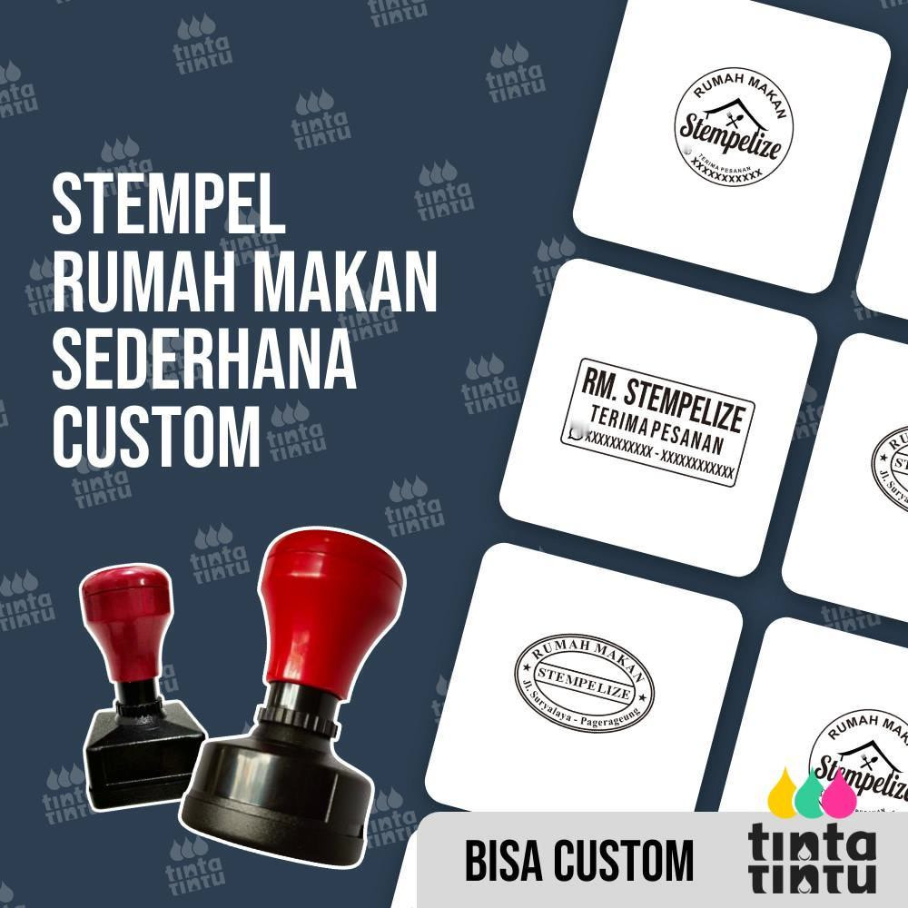 

Stempel Rumah Makan Sederhana Custom