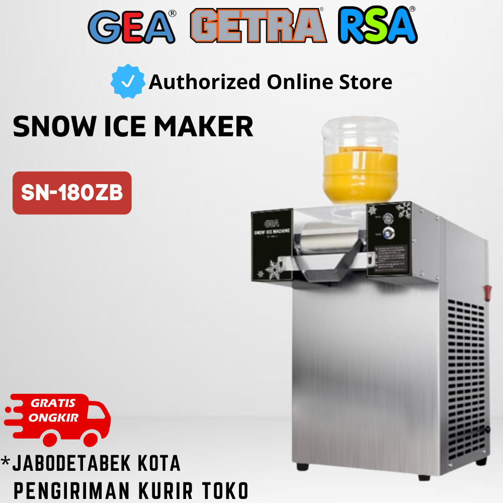 GEA SN 180ZB SN-180ZB MESIN SERUT ES SALJU SNOW ICE MAKER