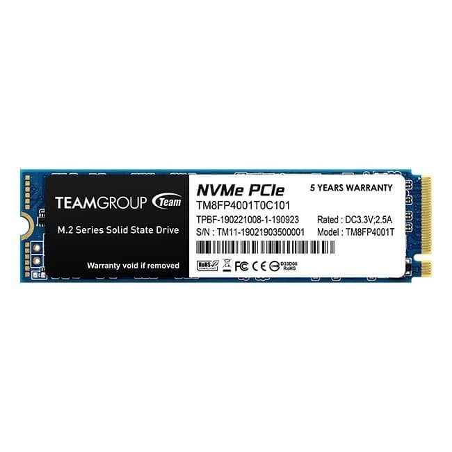 SSD MP34 M.2 PCI-e Gen3.0 x4 with NVMe 1TB