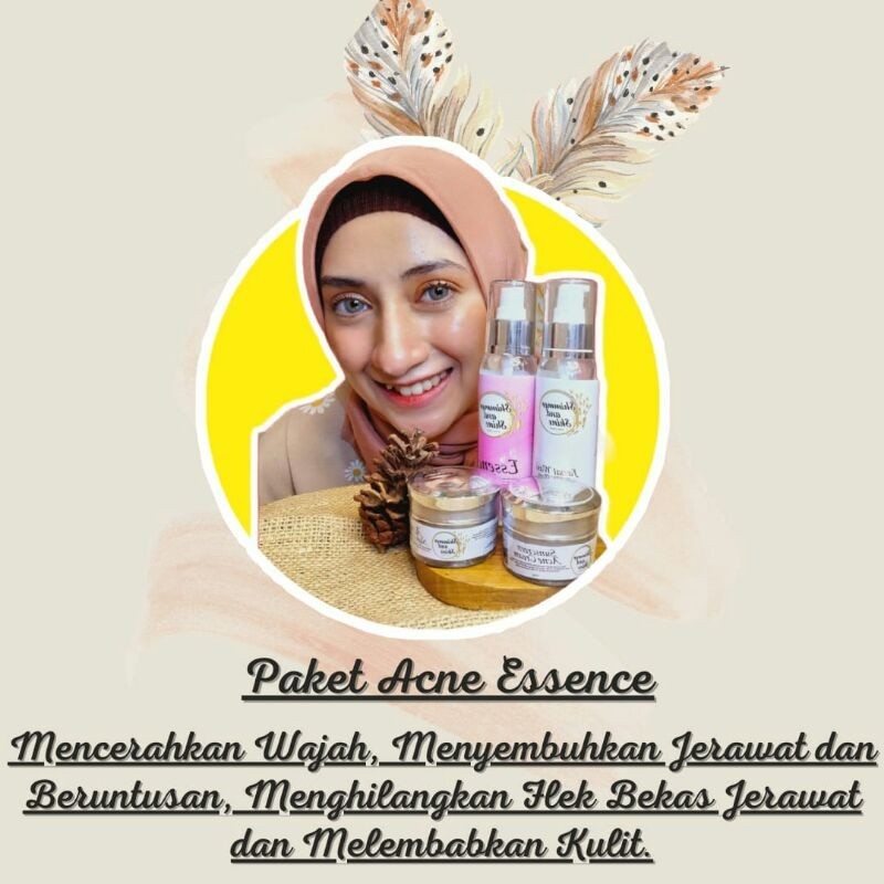 PAKET ACNE ESSENCE SHIMMER AND SHINE