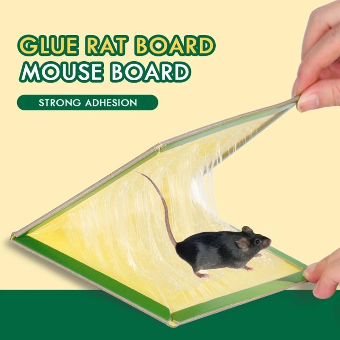 Lem Tikus Papan MOUSE GLUE TRAP Lem Jebakan Perangkap Tikus Super Glue