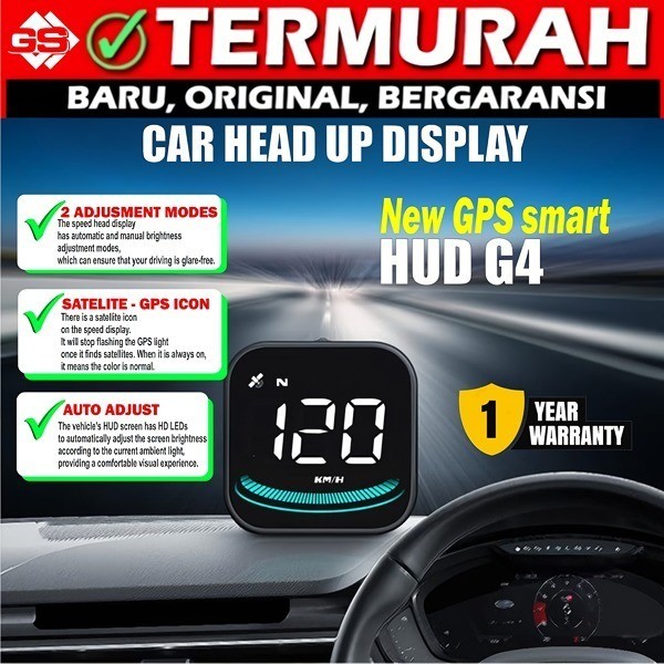 SPEDOMETER DIGITAL / SPEDO HUD G4 / SPEED ALARM MOBIL / COMPASS MOBIL