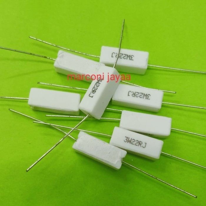 resistor 22ohm 3watt keramik -MU14