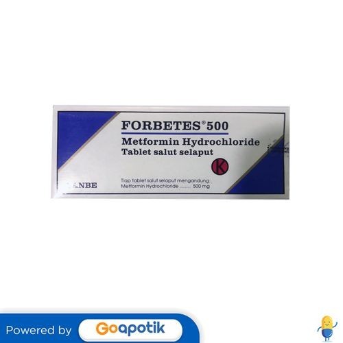 Forbetes 500 Mg Box 100 Tablet