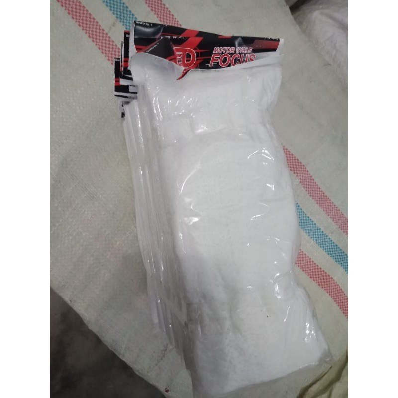 [ FURMOTOR ] BUSA PEREDAM KNALPOT PUTIH RACING / GLASSWOOL KNALPOT GASBUL BUSA PEREDAM KENALPOT PUTI