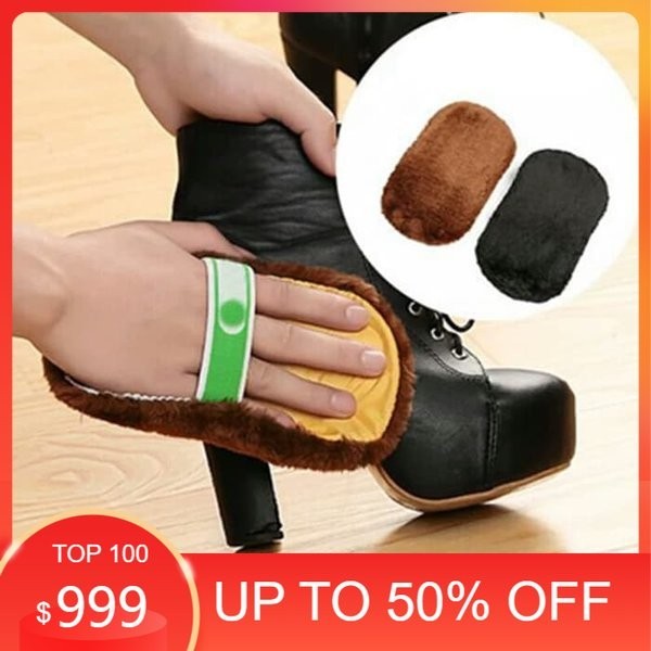 Spesial - Sikat Semir Sepatu Tas kulit suede shoe polish - BAHAN WOOL VC