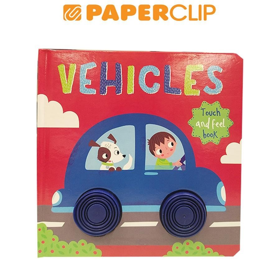 TOUCH AND FEEL BOOK - VEHICLES