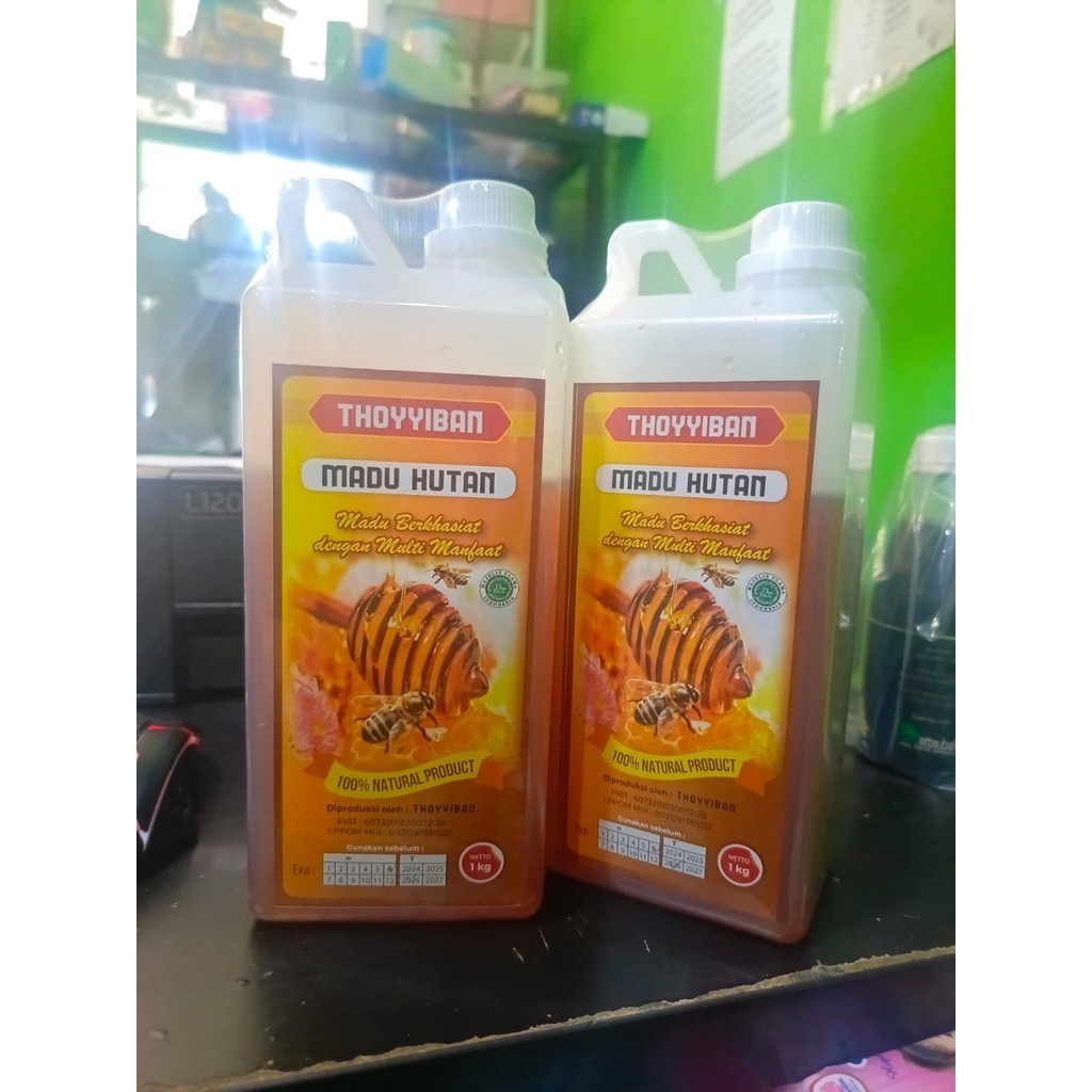 

Best Honey - Madu Asli Madu Multiflora Original - 1kg I Tsuraya Herbal