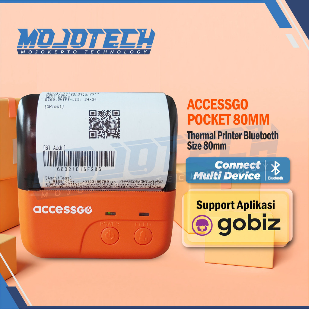 Accessgo-Printer Bluetooth Thermal Printer resi 80mm-PP80