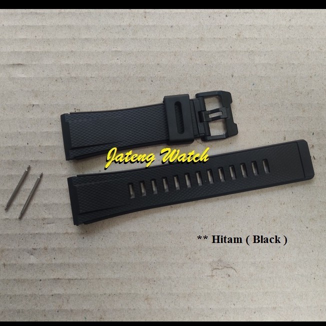 [TERMURAH] Tali / Strap Untuk Casio G-Shock GA-2000 GA2000 GA-2000S GA2000S + Pen - Hitam