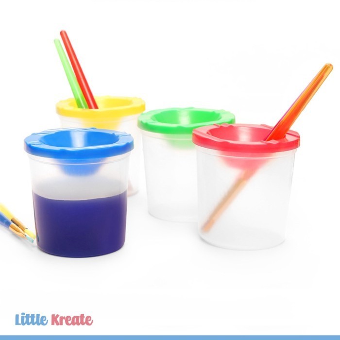 

Termurah~ Wadah Air Cat / Painting / Water Cup Brush Holder / Tempat Air Melukis