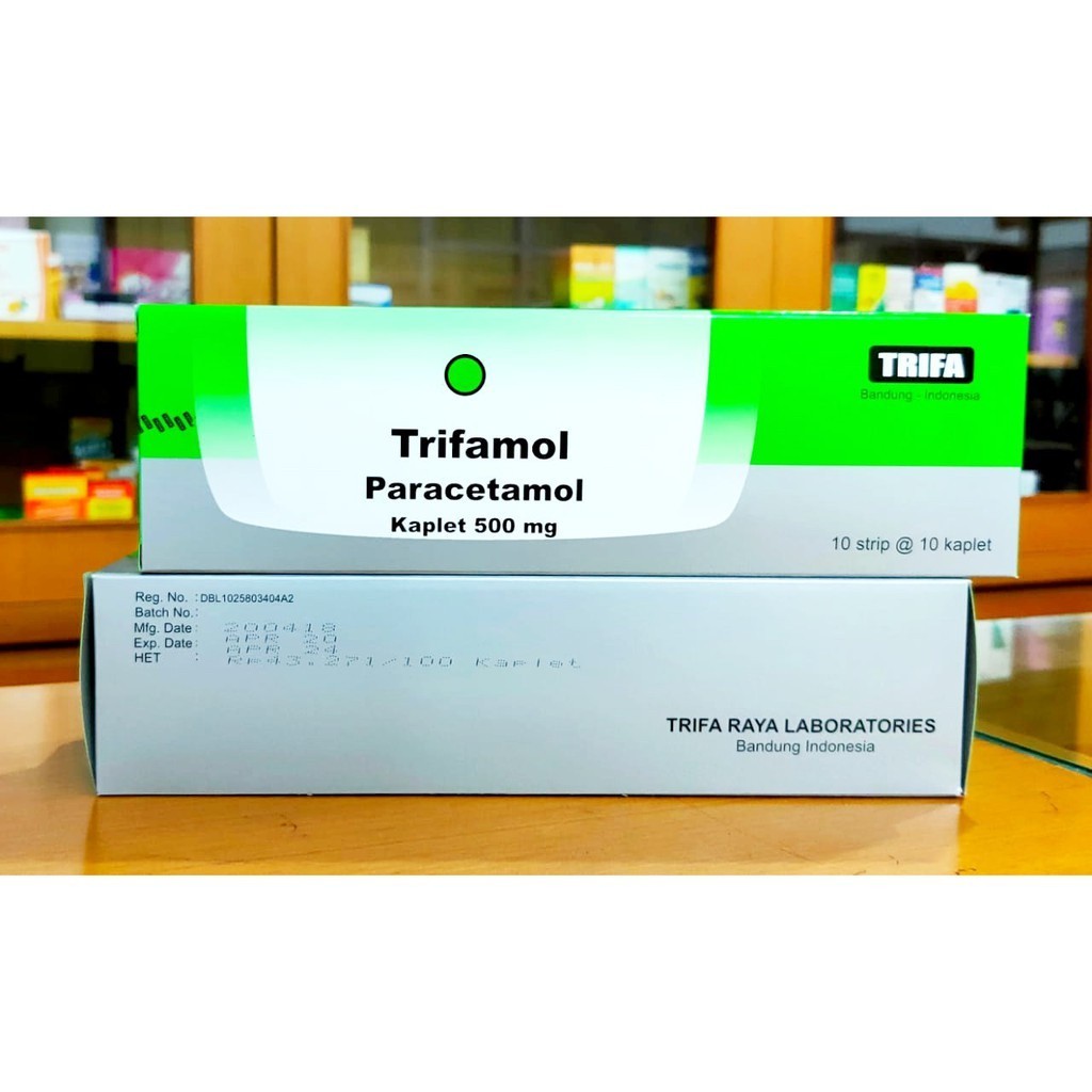 TRIFAMOL Tablet 1 Box 10 Strip Paracetamol