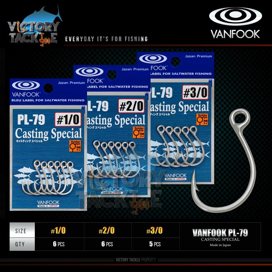 KAIL PANCING / HOOK Vanfook Casting Special PL - 79 Pusat Alat Pancing Berkualitas