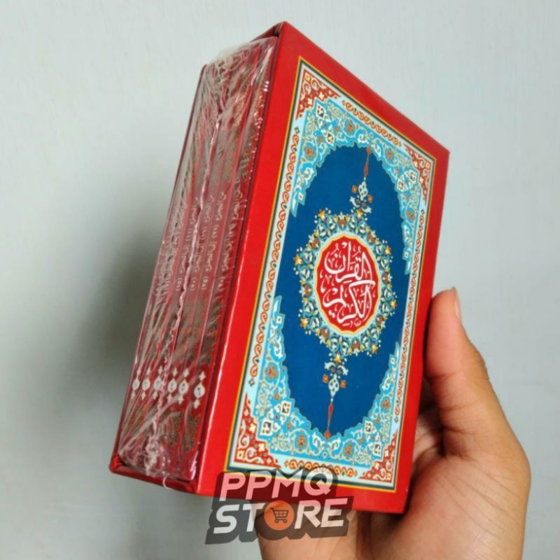 

AL QURAN MUJAZA 5 JUZ,6 BUKU DARUL BASYAIR, SOFT COVER